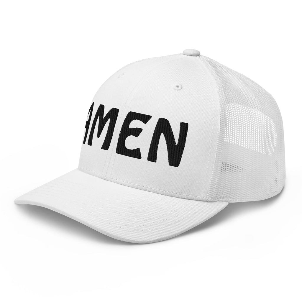 AMEN 3D Puffy Embroidered Trucker Cap