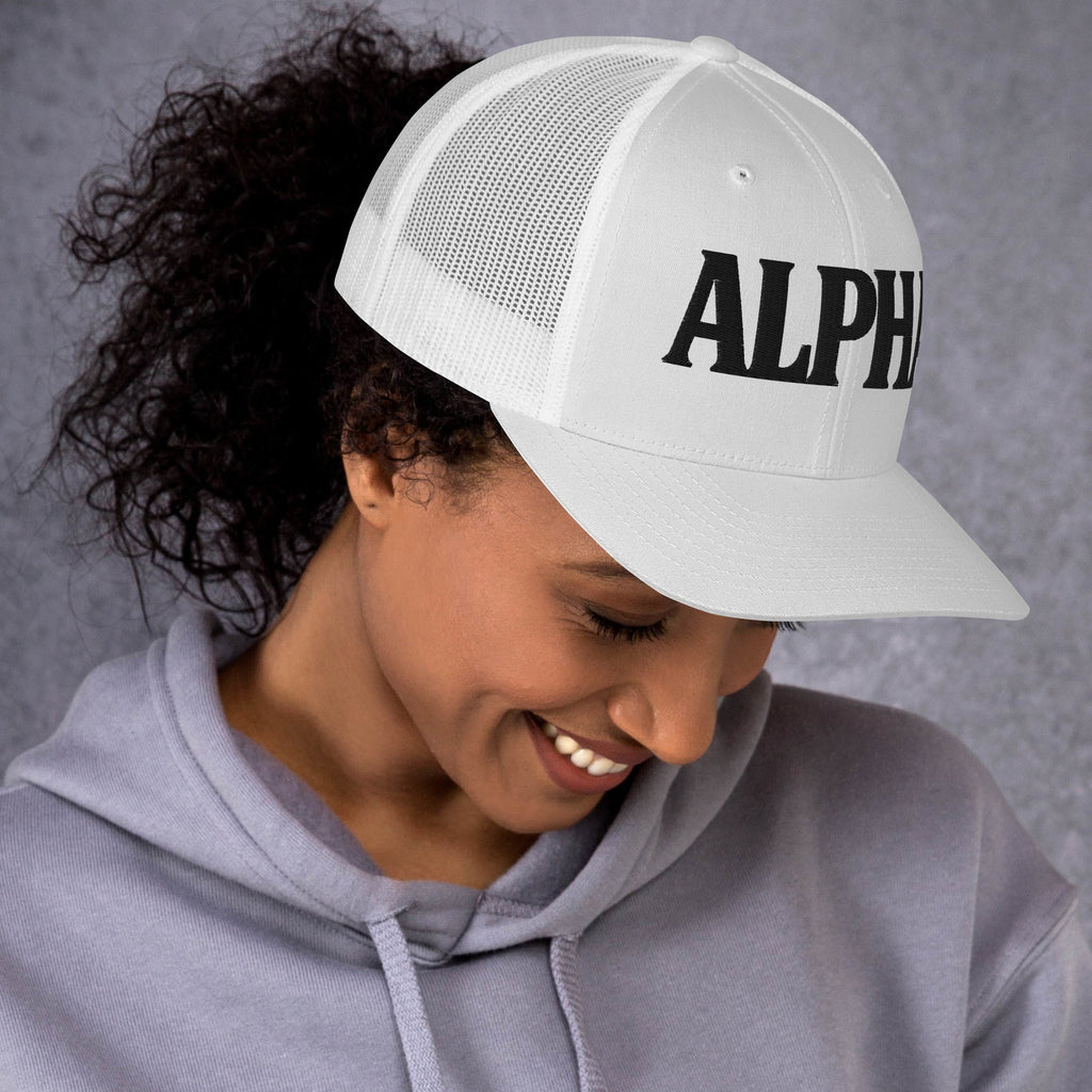 ALPHA Retro Trucker Hat