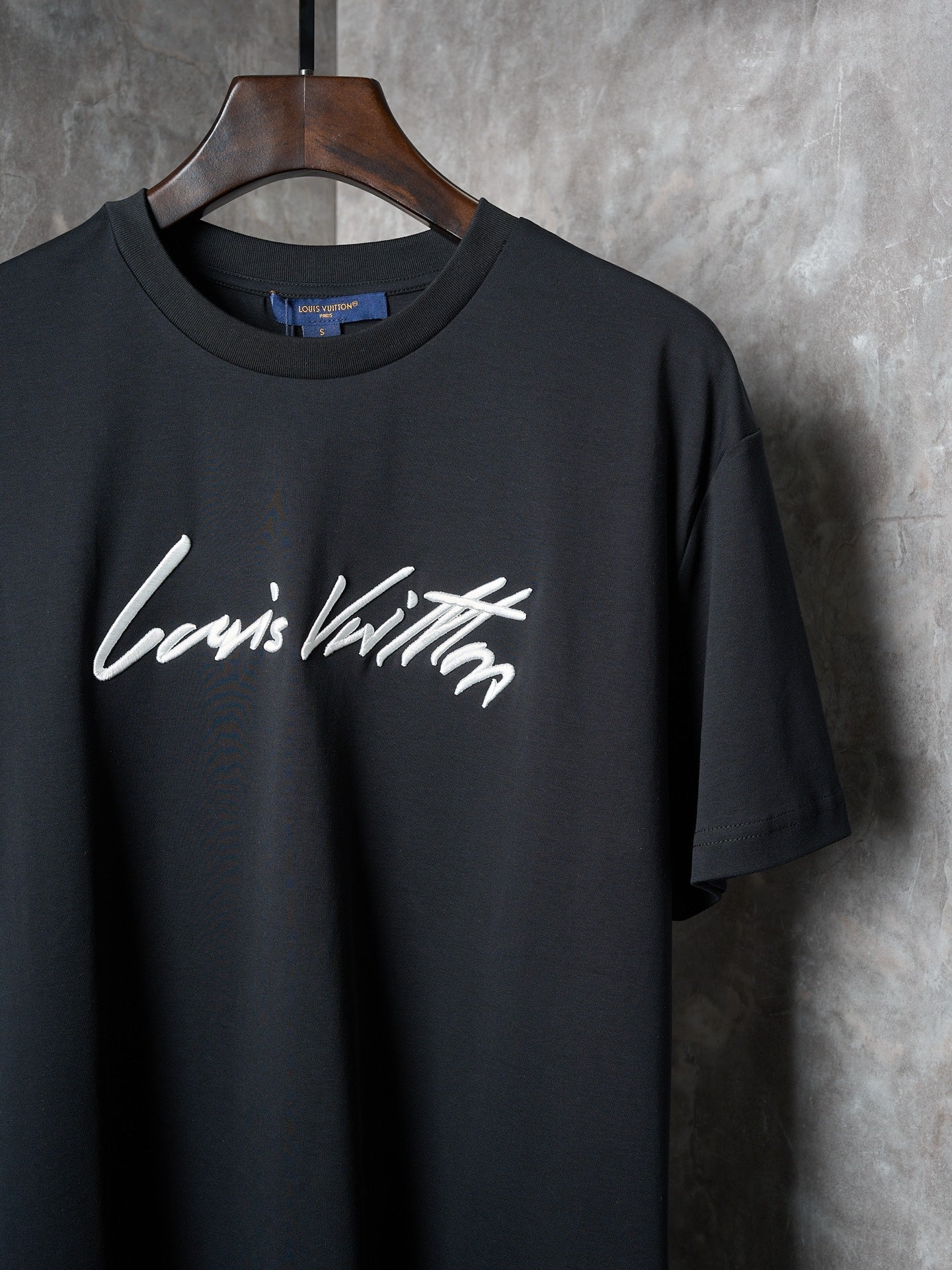 LV Handwritten Embroidered T-Shirt