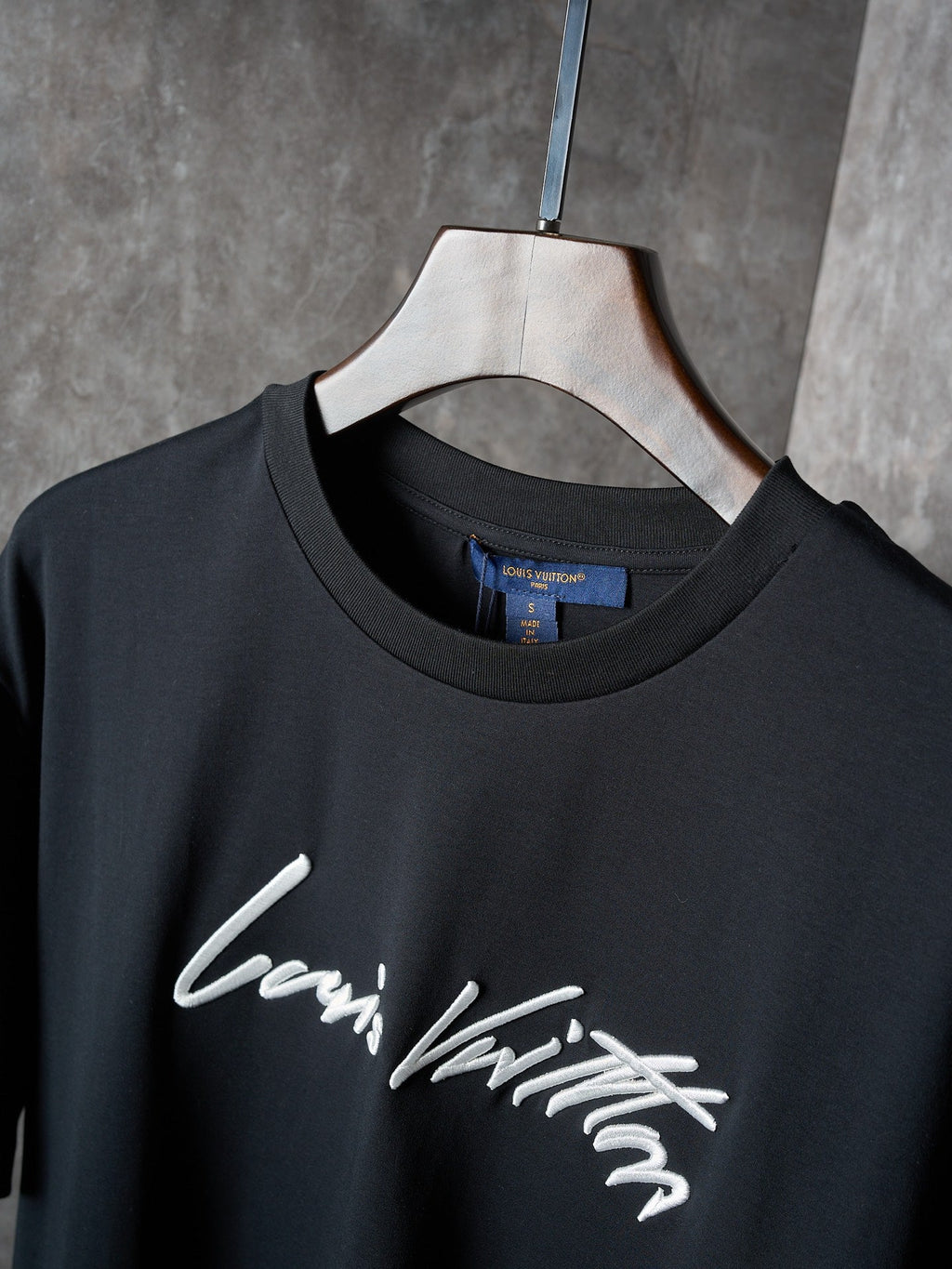 LV Handwritten Embroidered T-Shirt