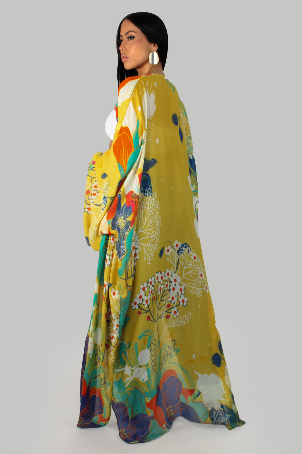 Keep it Light Cardigan- Yellow/Multi