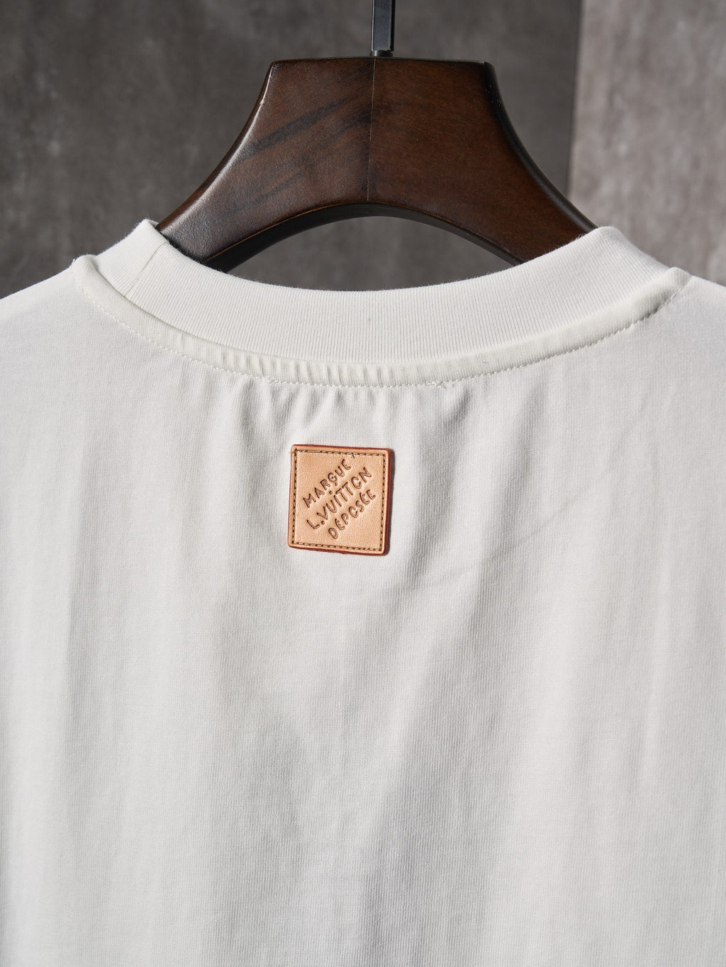 LV Palm Tree Animal Embroidered Crew Neck T shirt
