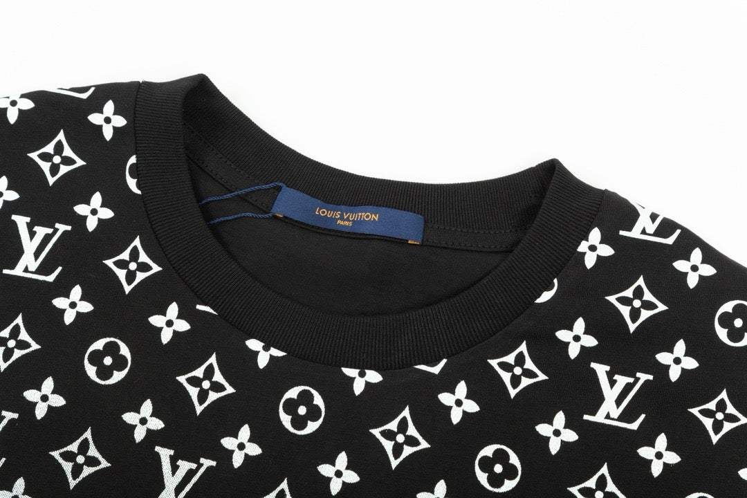 LV Monogram Gradient Cotton T-Shirt