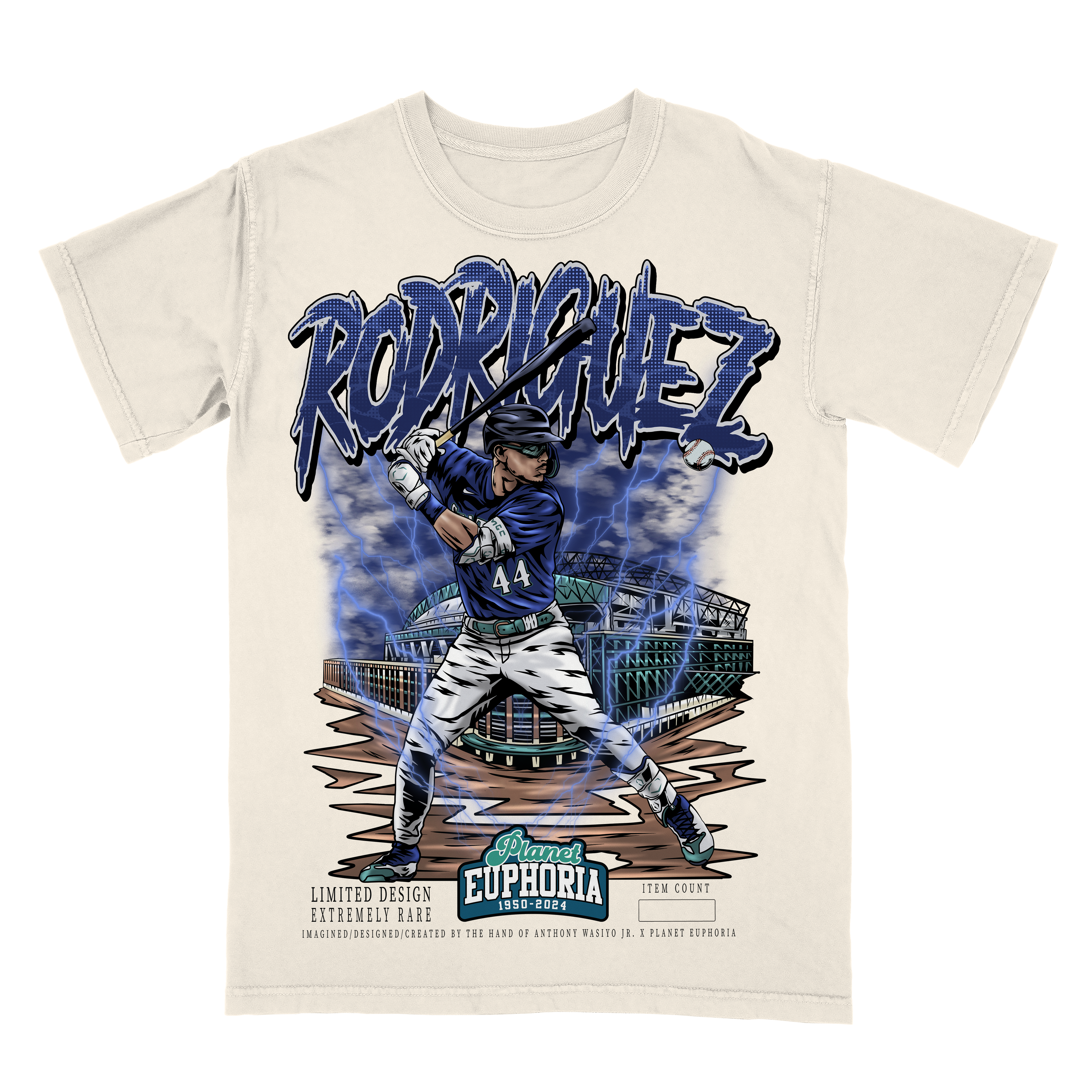 Julio Rodriguez Limited Edition MLB Player Graphic T-Shirt