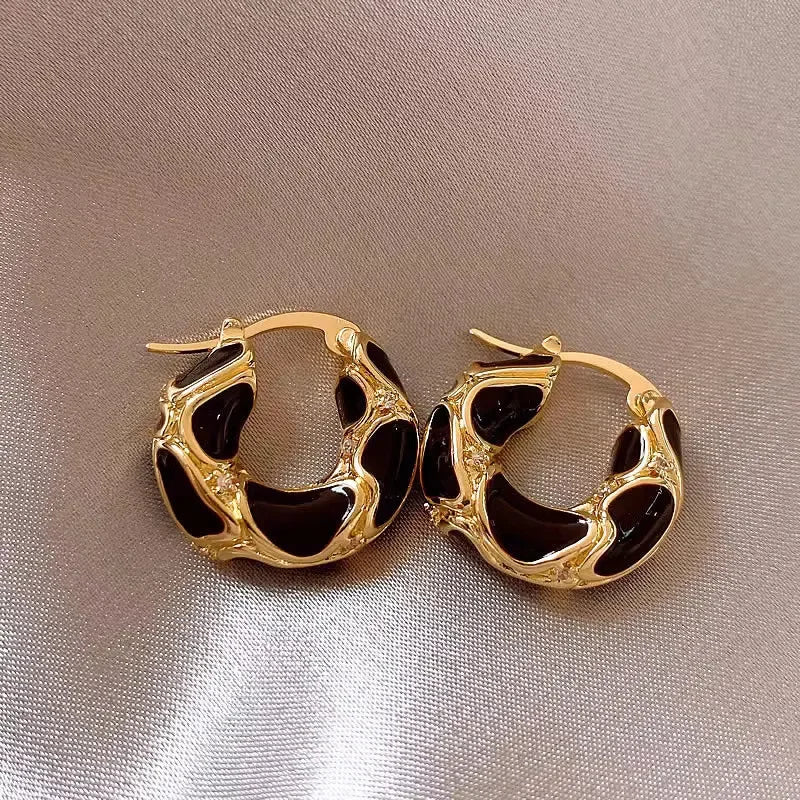 Royal Enamel Earrings