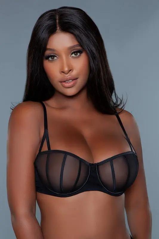 Pants Premium BE WICKED Sabrina Balconette Bra 38C Black