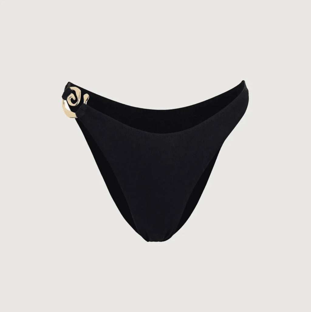 Sandy Shores Black Bikini Set