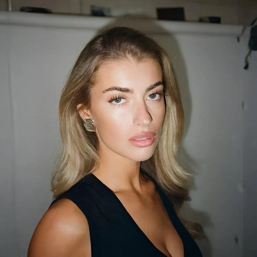 Satin Fold Earrings