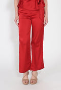 Satin Wide Leg Dress Pants