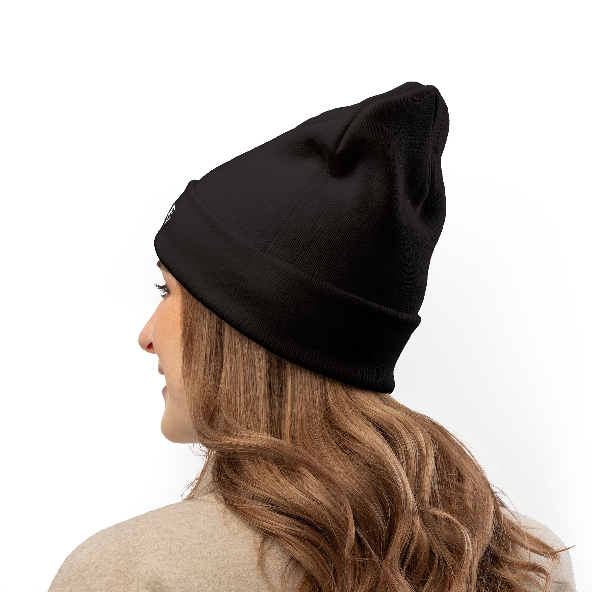 Seize the Day Embroidered Knit Beanie