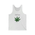 Self Care Cannabis Leaf Jersey Tank