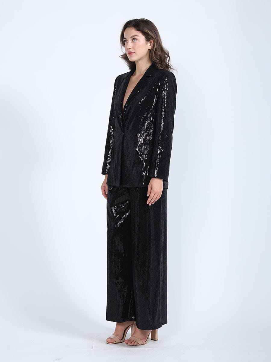 Sequin Embellished Blazer