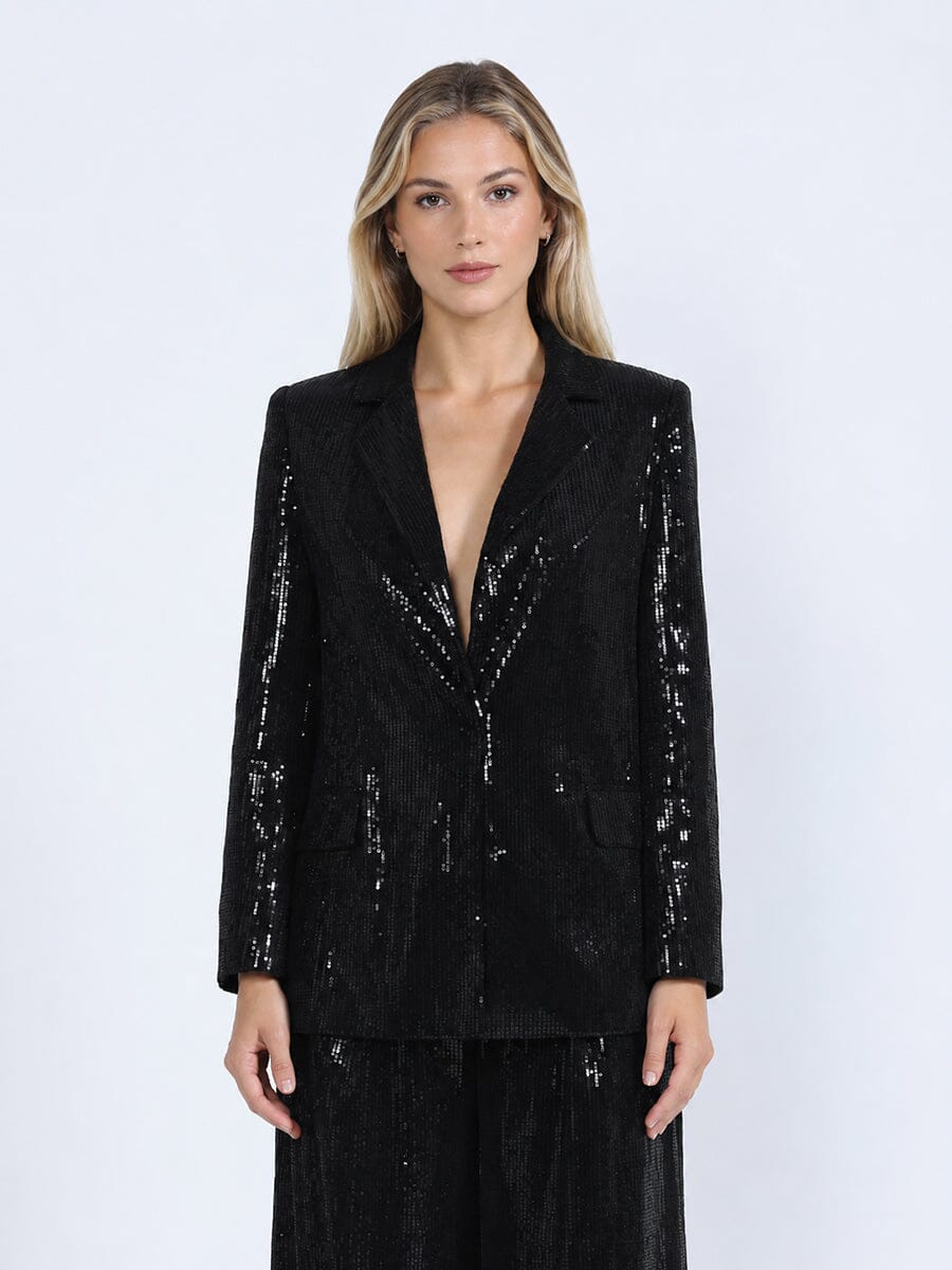 Sequin Embellished Blazer