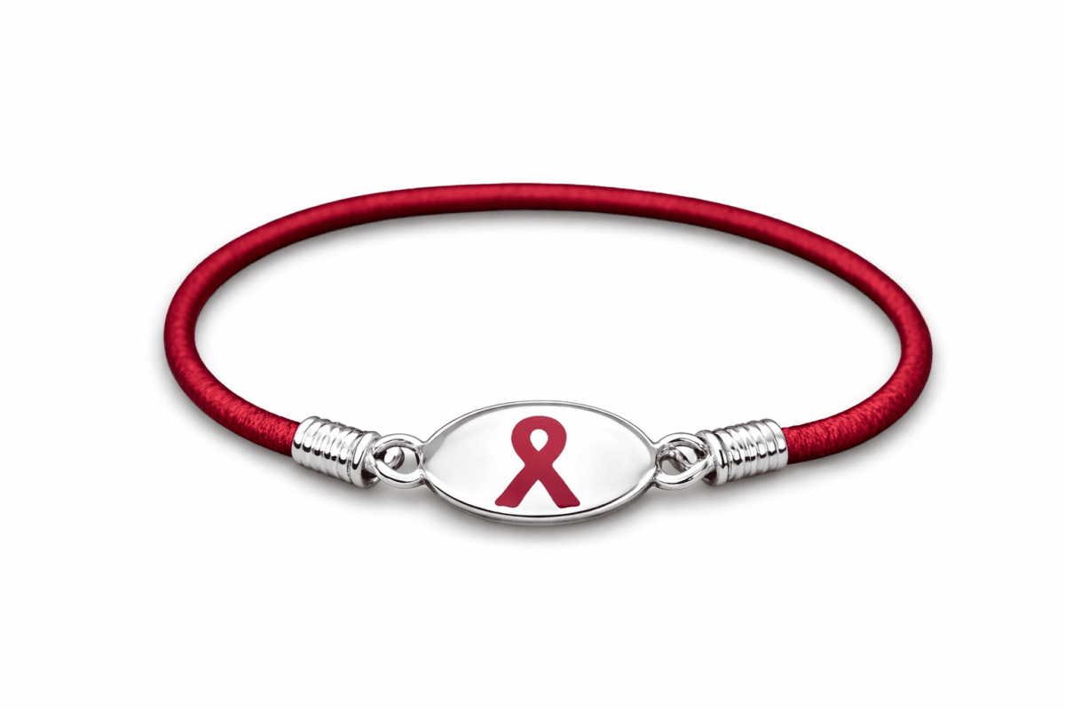 Burgundy Ribbon Stretch Bracelets
