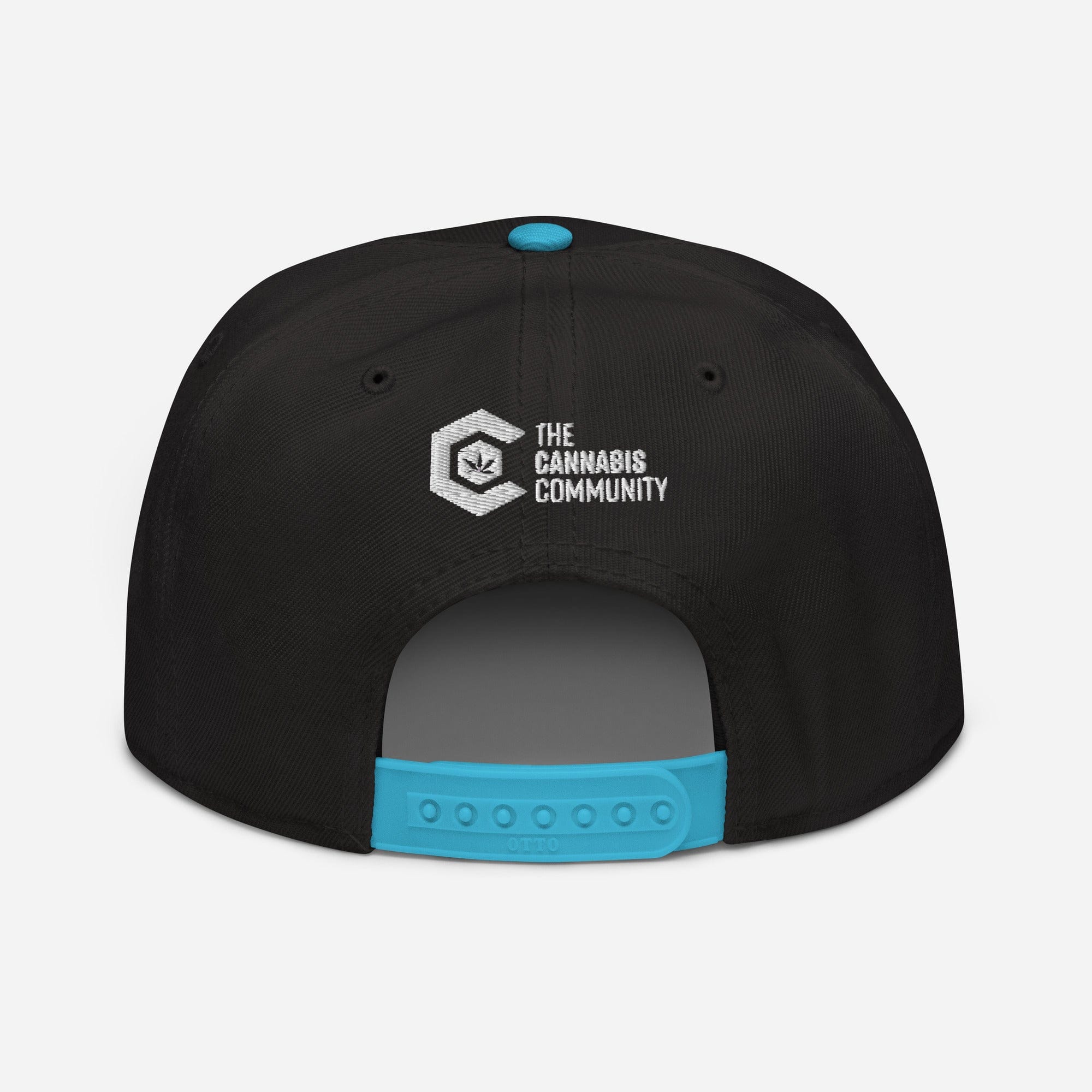 Elegant Advocate Cannabis Leaf Snapback Hat