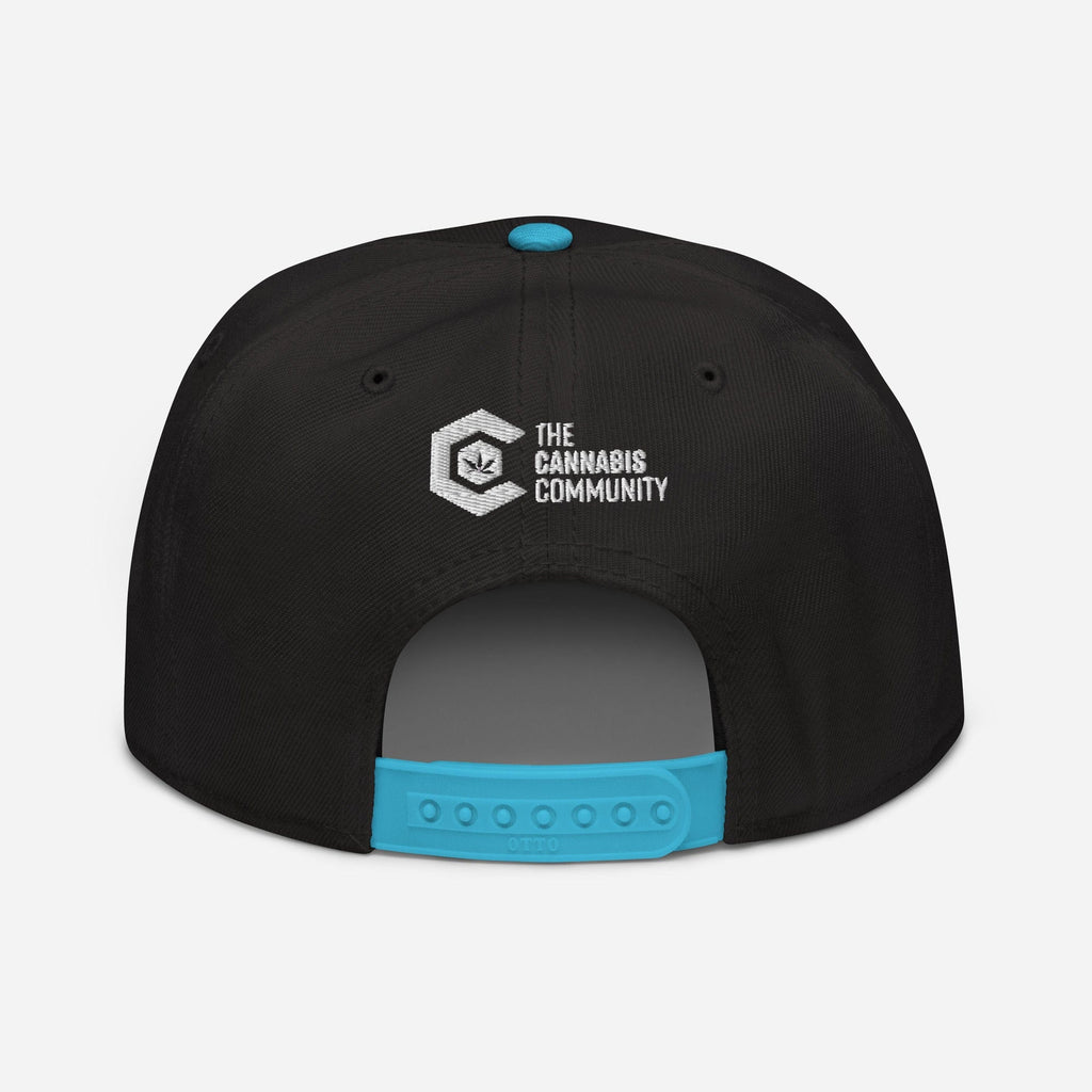 Good Vibes Only Cannabis Snapback Hat