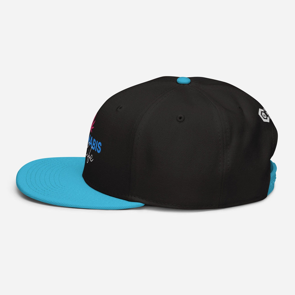Cannabis is Life Snapback Hat
