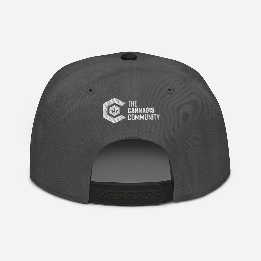 Good Vibes Only Cannabis Snapback Hat