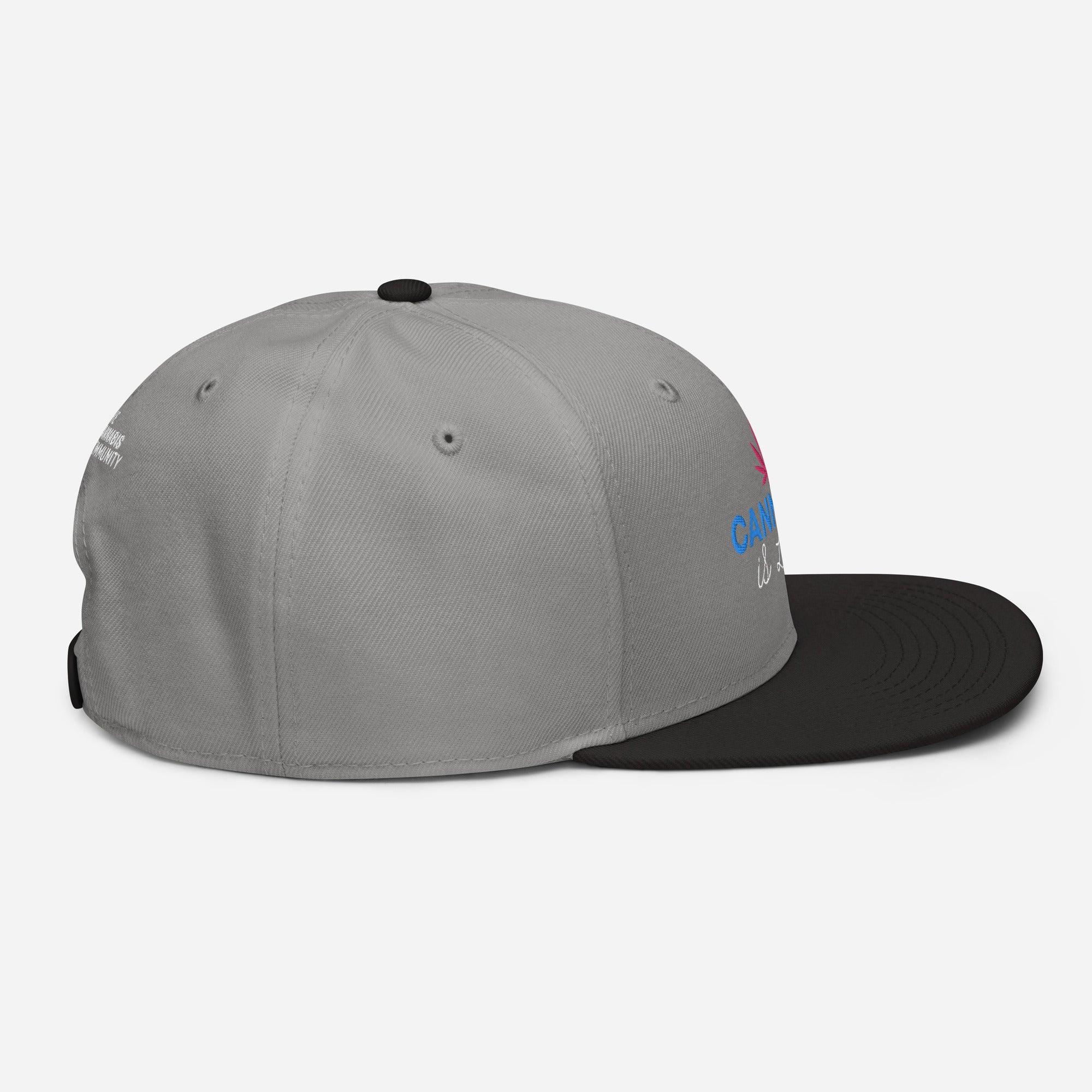 Cannabis is Life Snapback Hat
