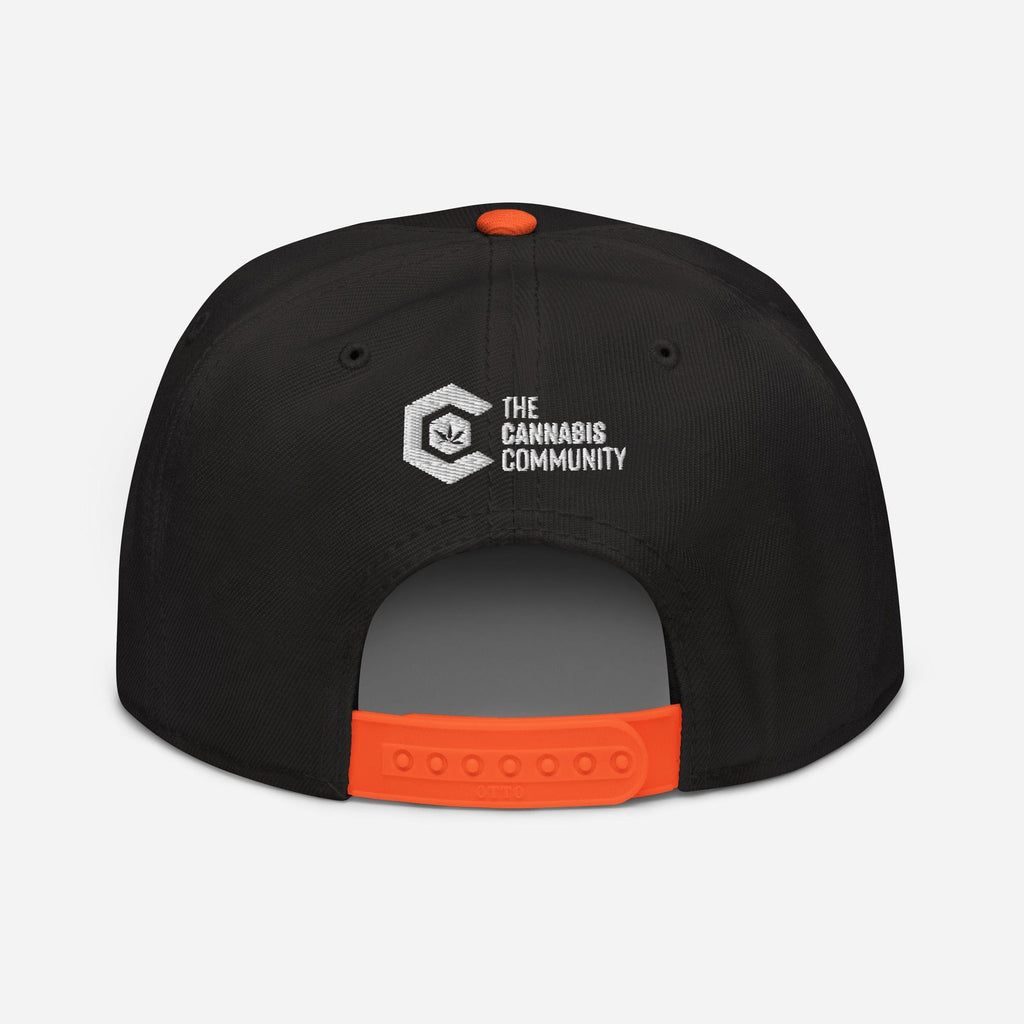 Good Vibes Only Cannabis Snapback Hat