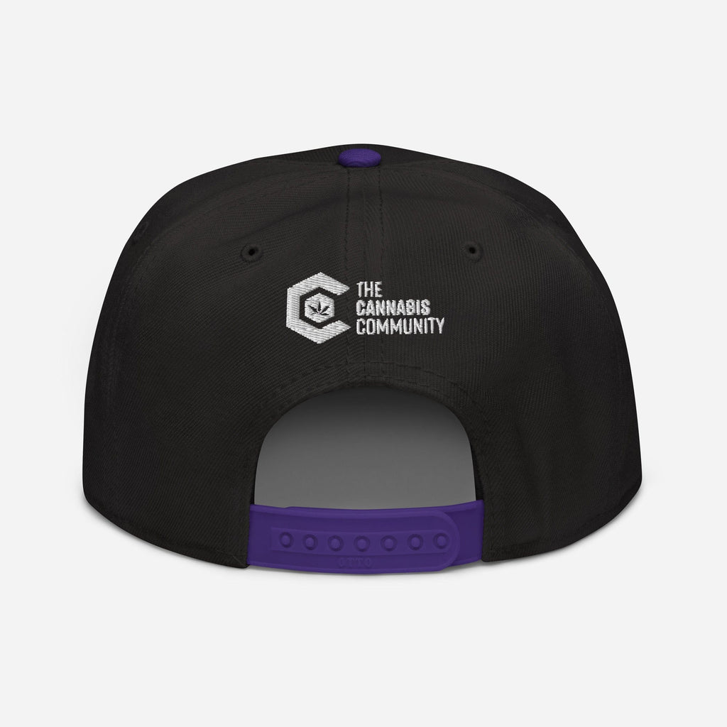 Dopest Mom Cannabis Snapback Hat