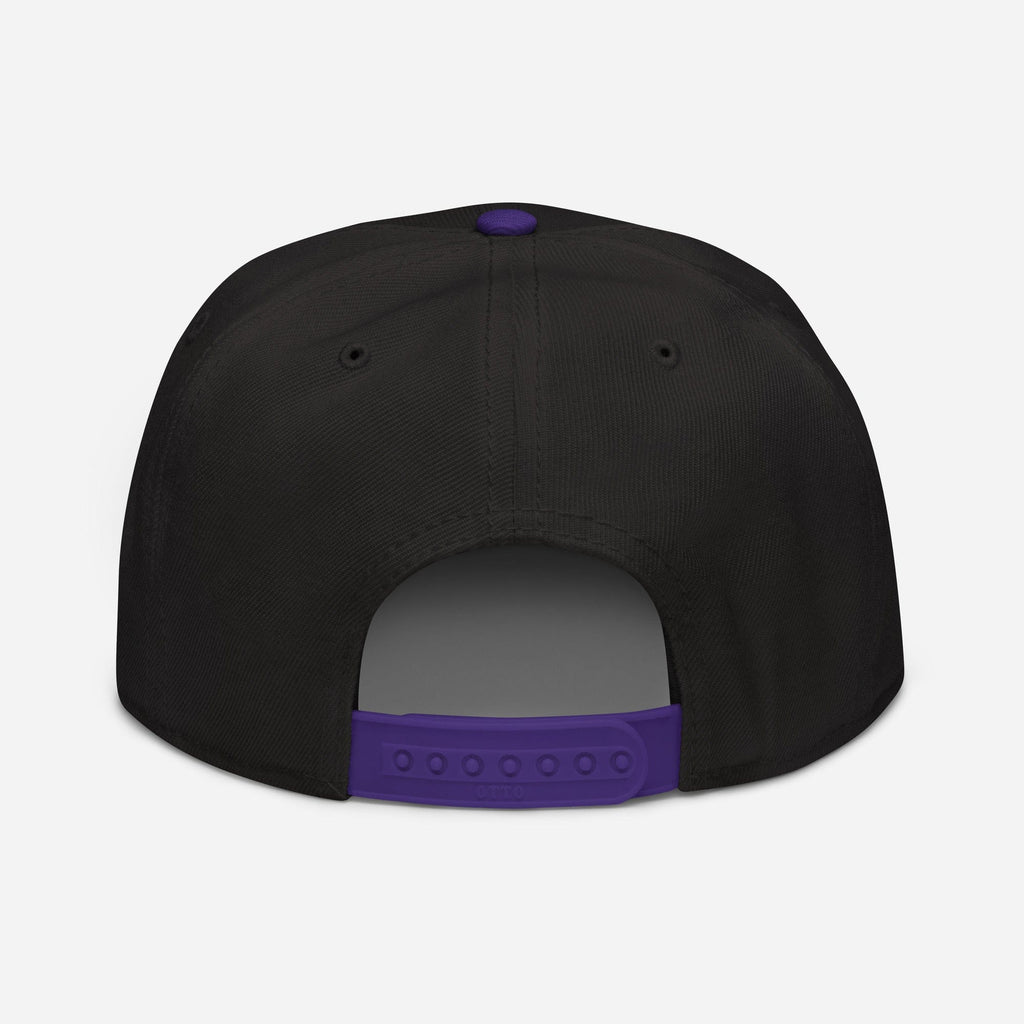 Purple Haze Marijuana Snapback Hat
