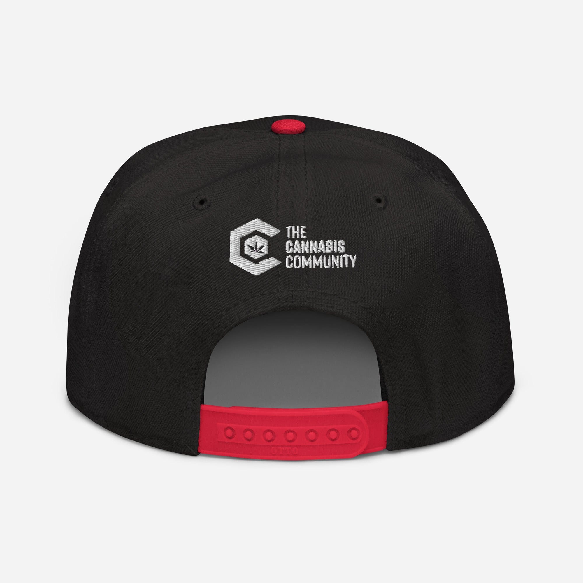 Good Vibes Only Cannabis Snapback Hat