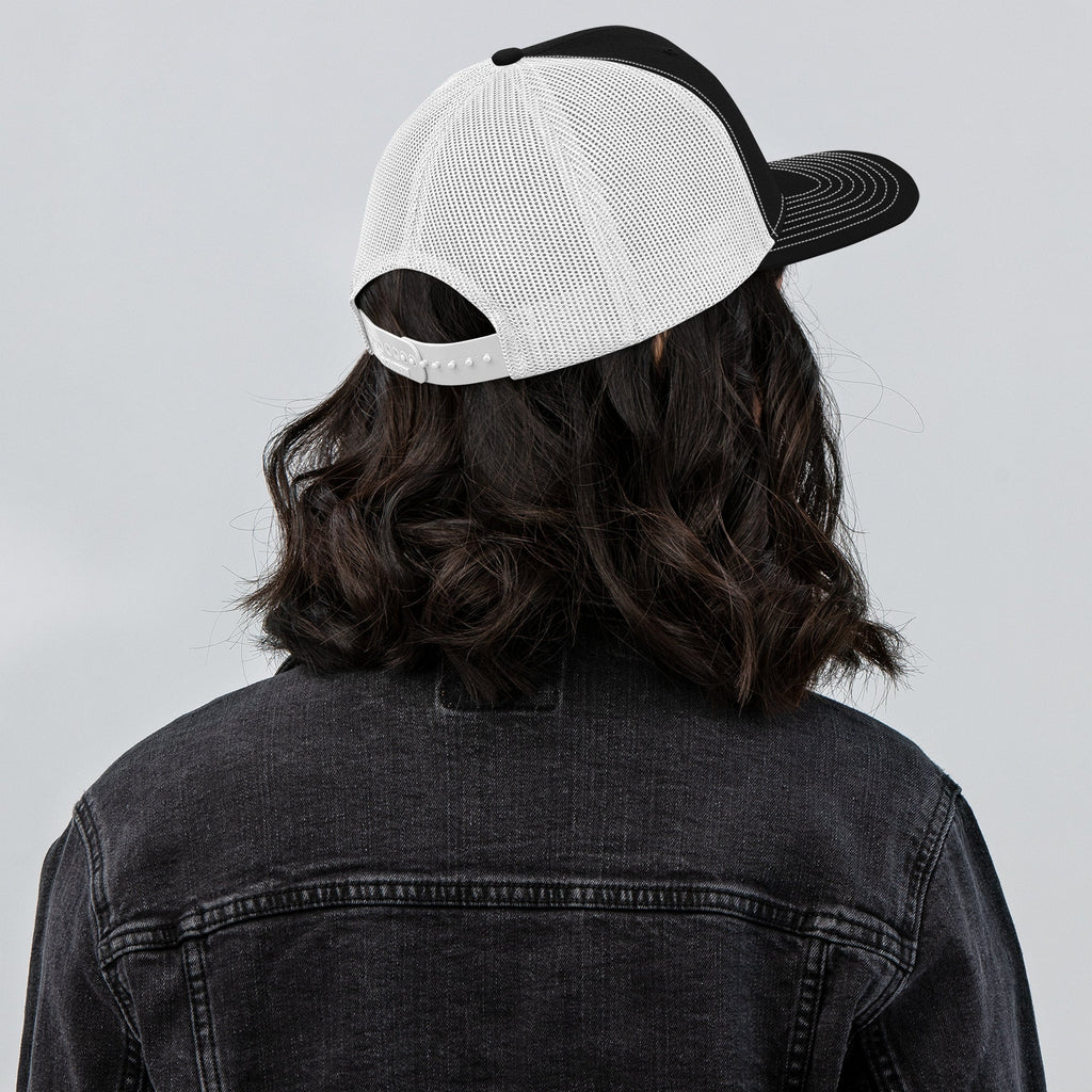 Heartbeat Snapback Trucker Hat