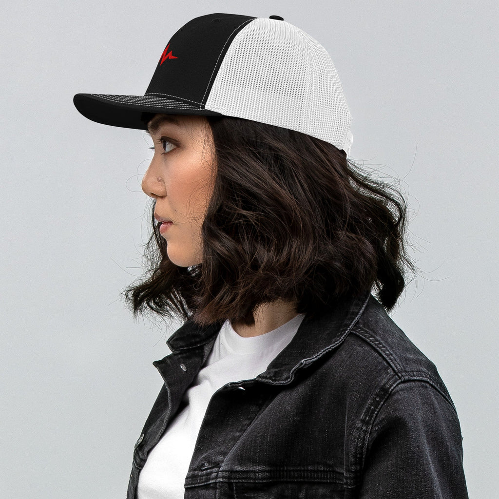Heartbeat Snapback Trucker Hat