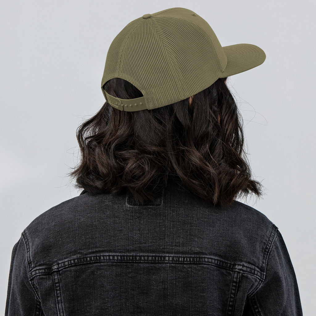 Heartbeat Snapback Trucker Hat