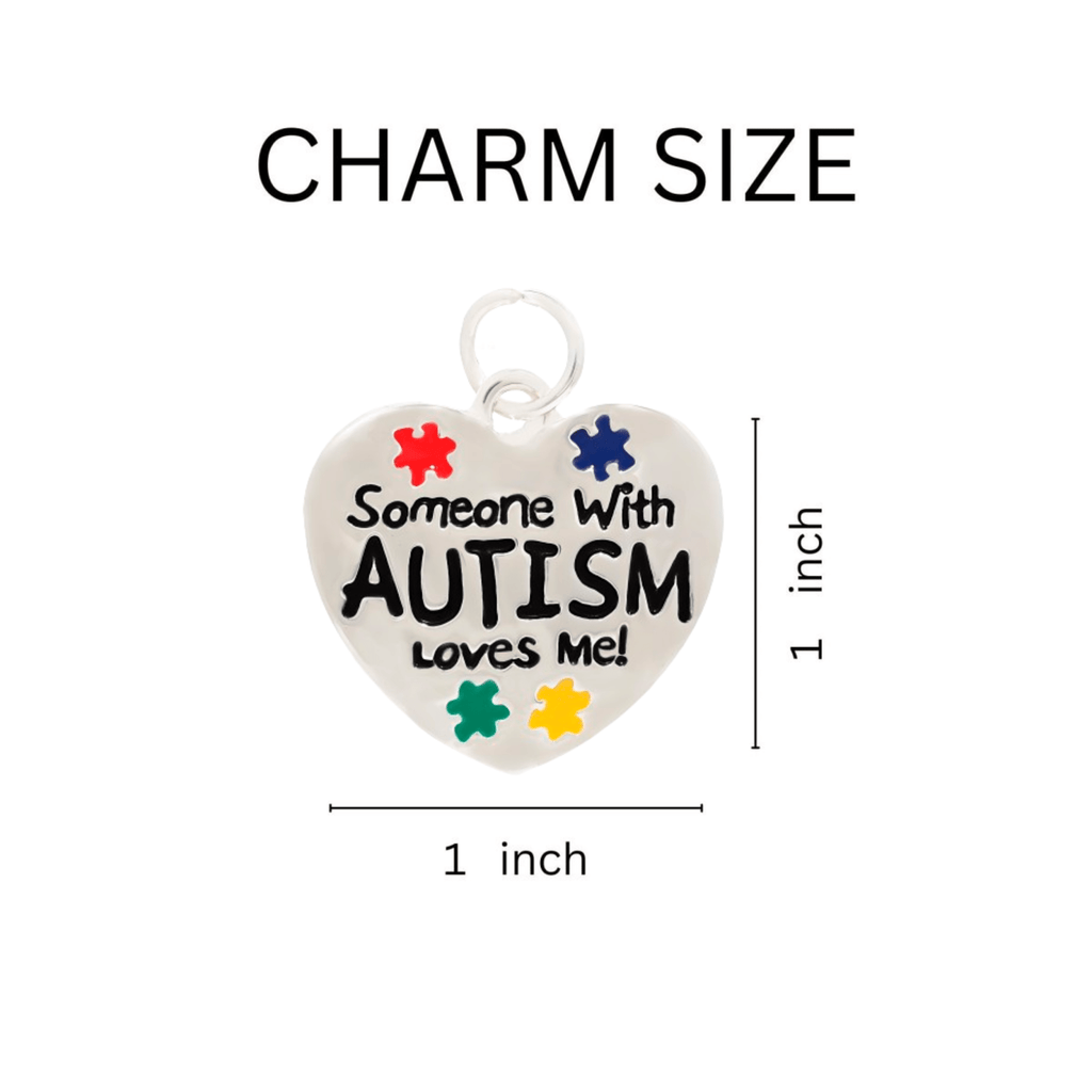 Someone Loves Me Autism Partial Beaded Bracelets