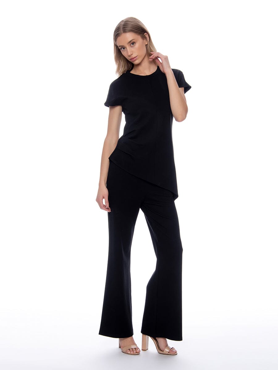 Spanx Wide Leg Pants With Elastic Back