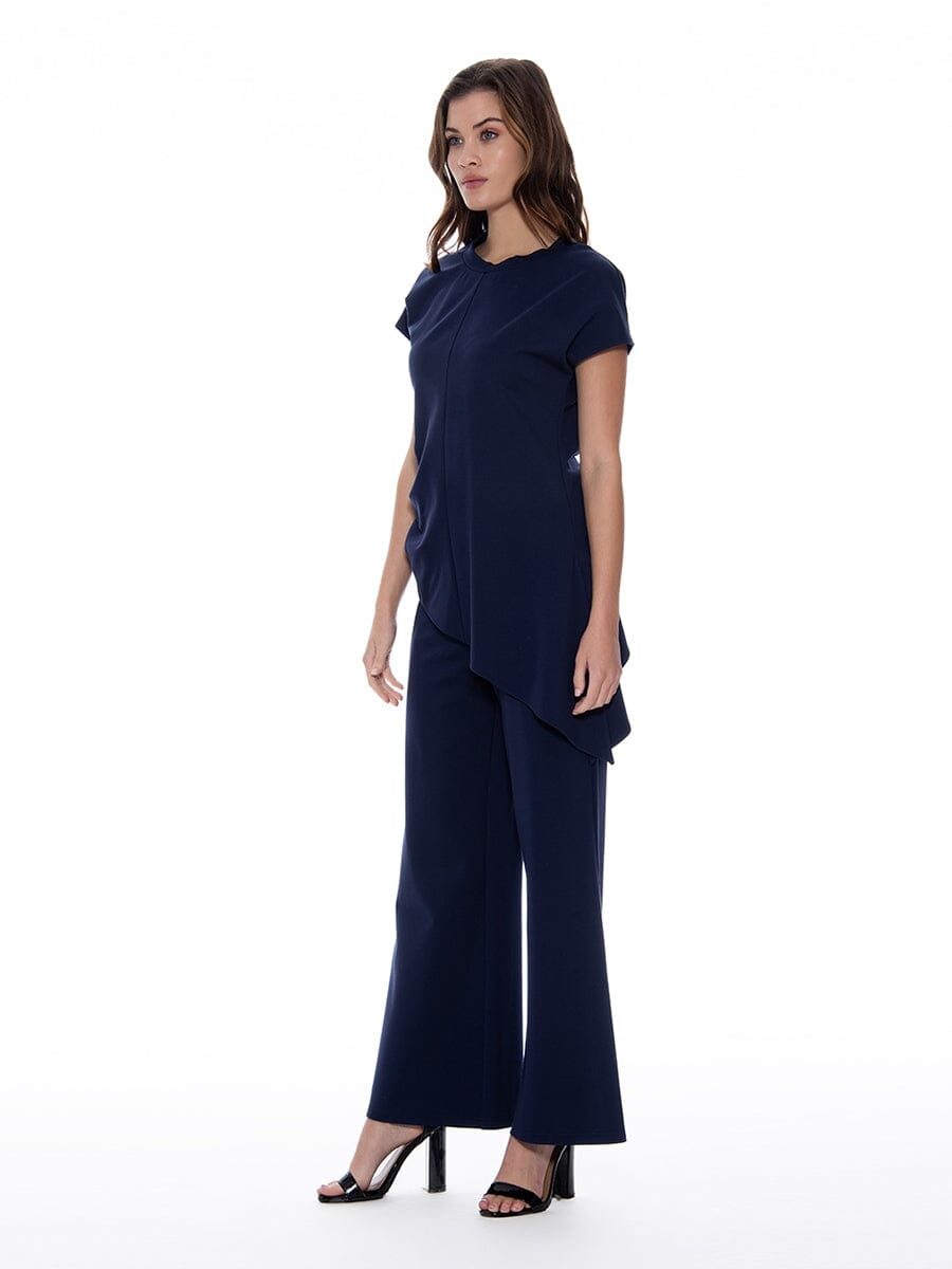 Spanx Wide Leg Pants With Elastic Back