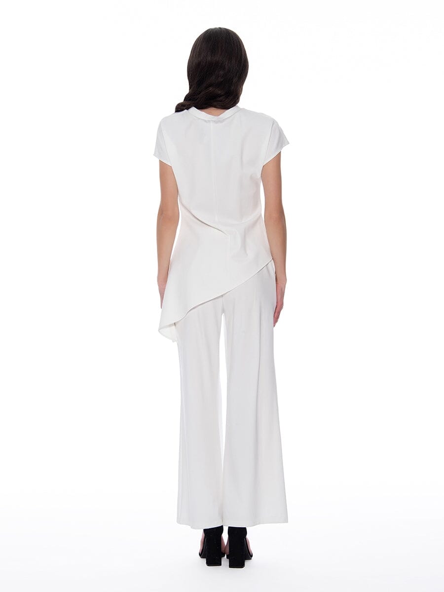 Spanx Wide Leg Pants With Elastic Back