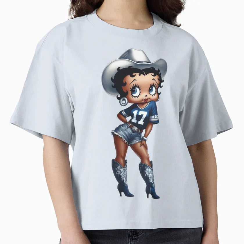Betty Boop T-Shirt - Trendy Graphic Men Women