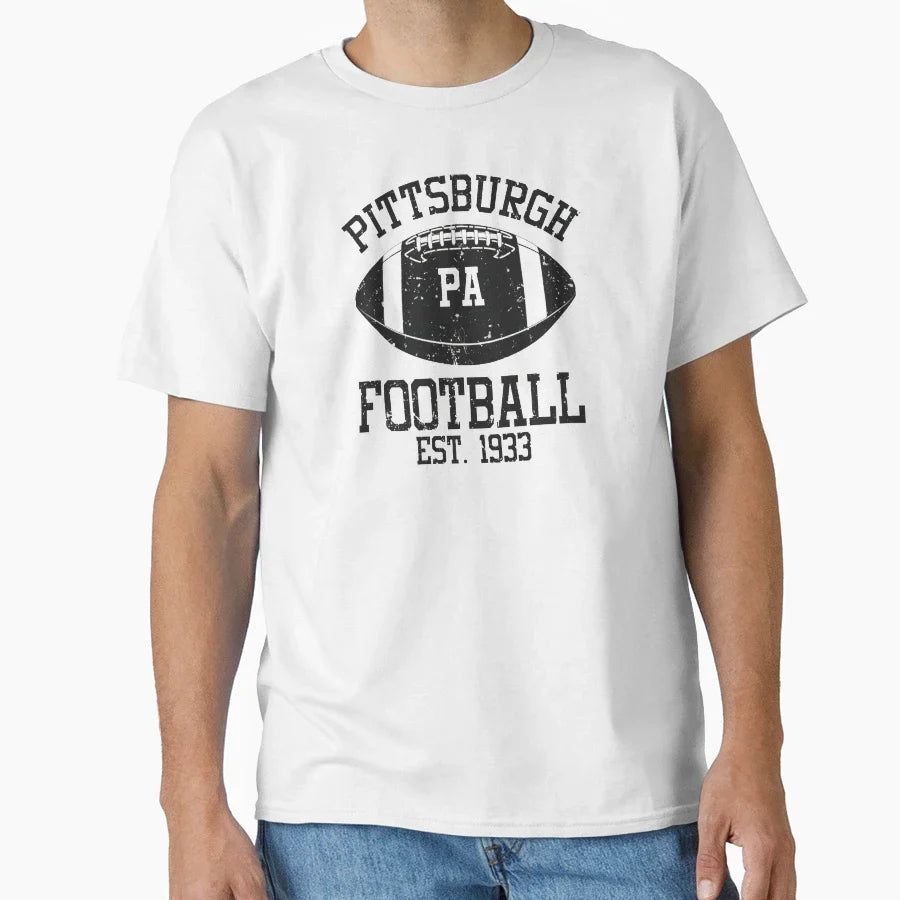 Pittsburgh Steelers T-Shirt - Graphic Print Men Women
