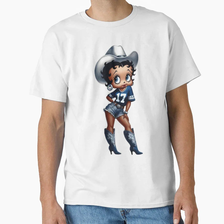 Betty Boop T-Shirt - Trendy Graphic Unisex