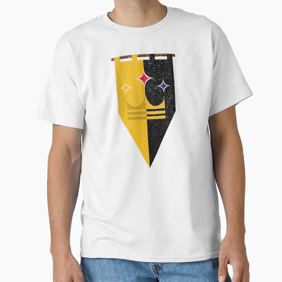Pittsburgh Steelers T-Shirt - Graphic Print Unisex