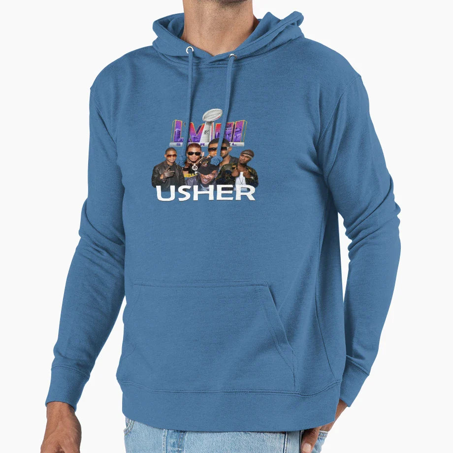 Superstar Singer R B Hoodie - Minimalist Print Unisex