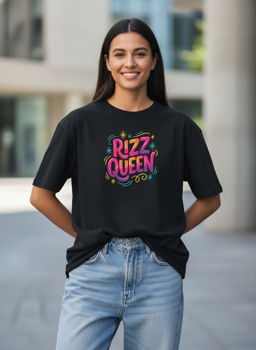 Dangerously Charming Rizz Queen T-Shirt