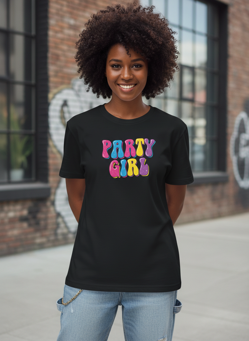 High Energy Party Girl T-Shirt