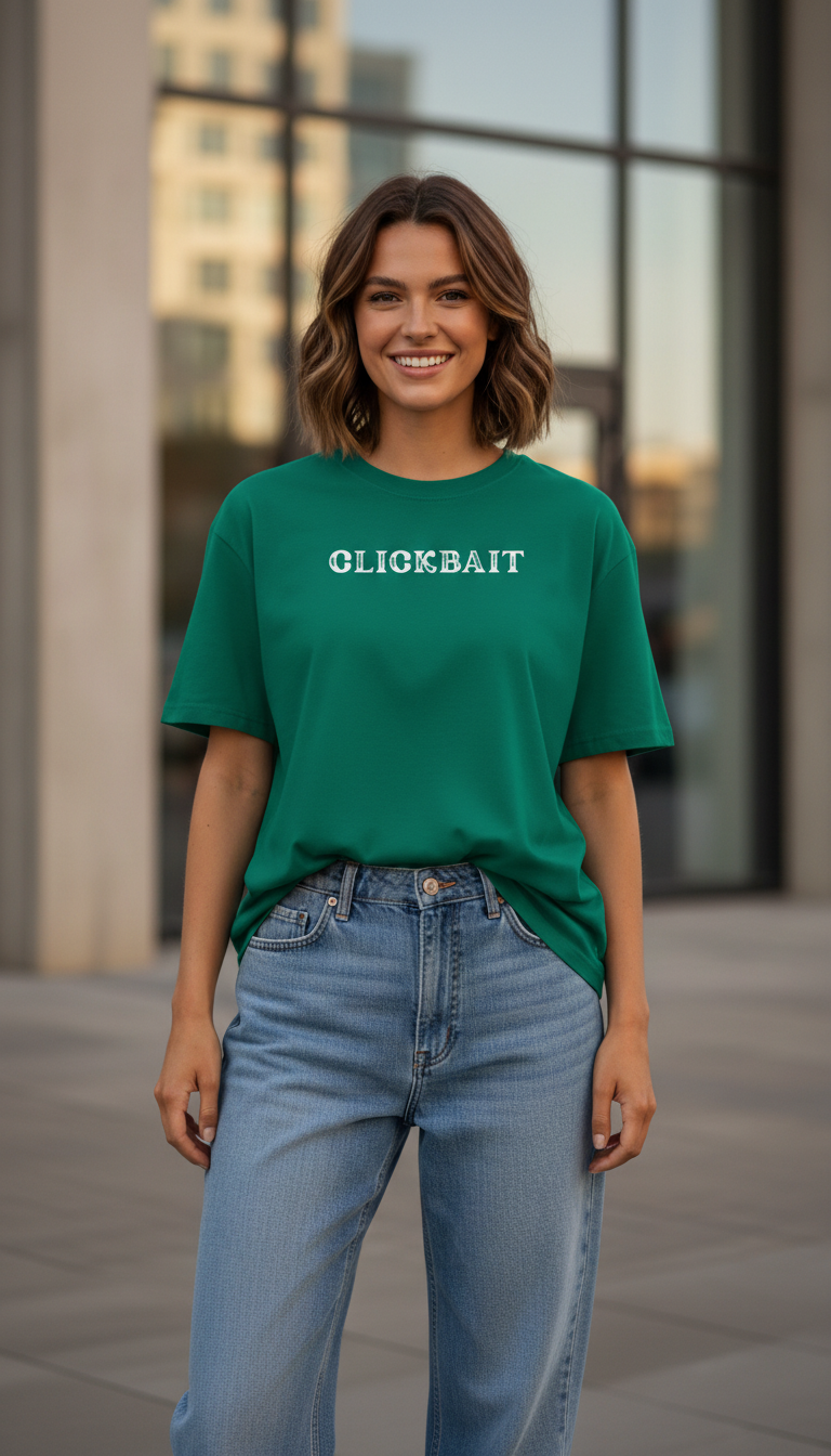 Catch Your Curiosity Clickbait T-Shirt