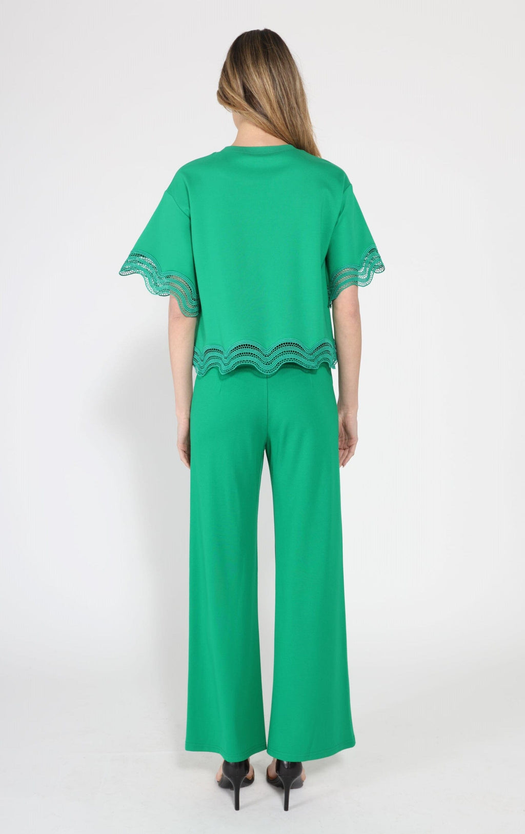 Straight leg casual pants