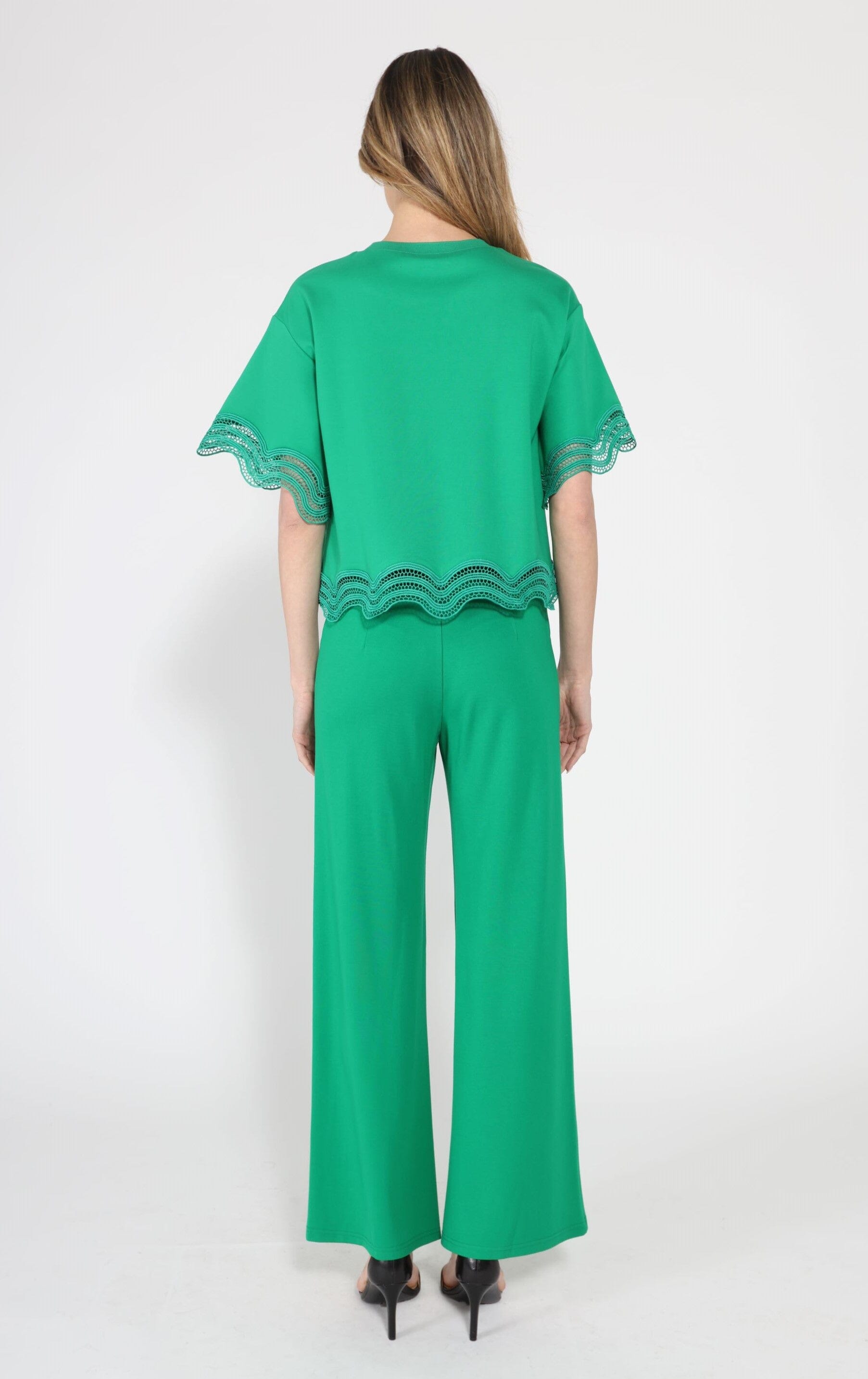 Straight leg casual pants
