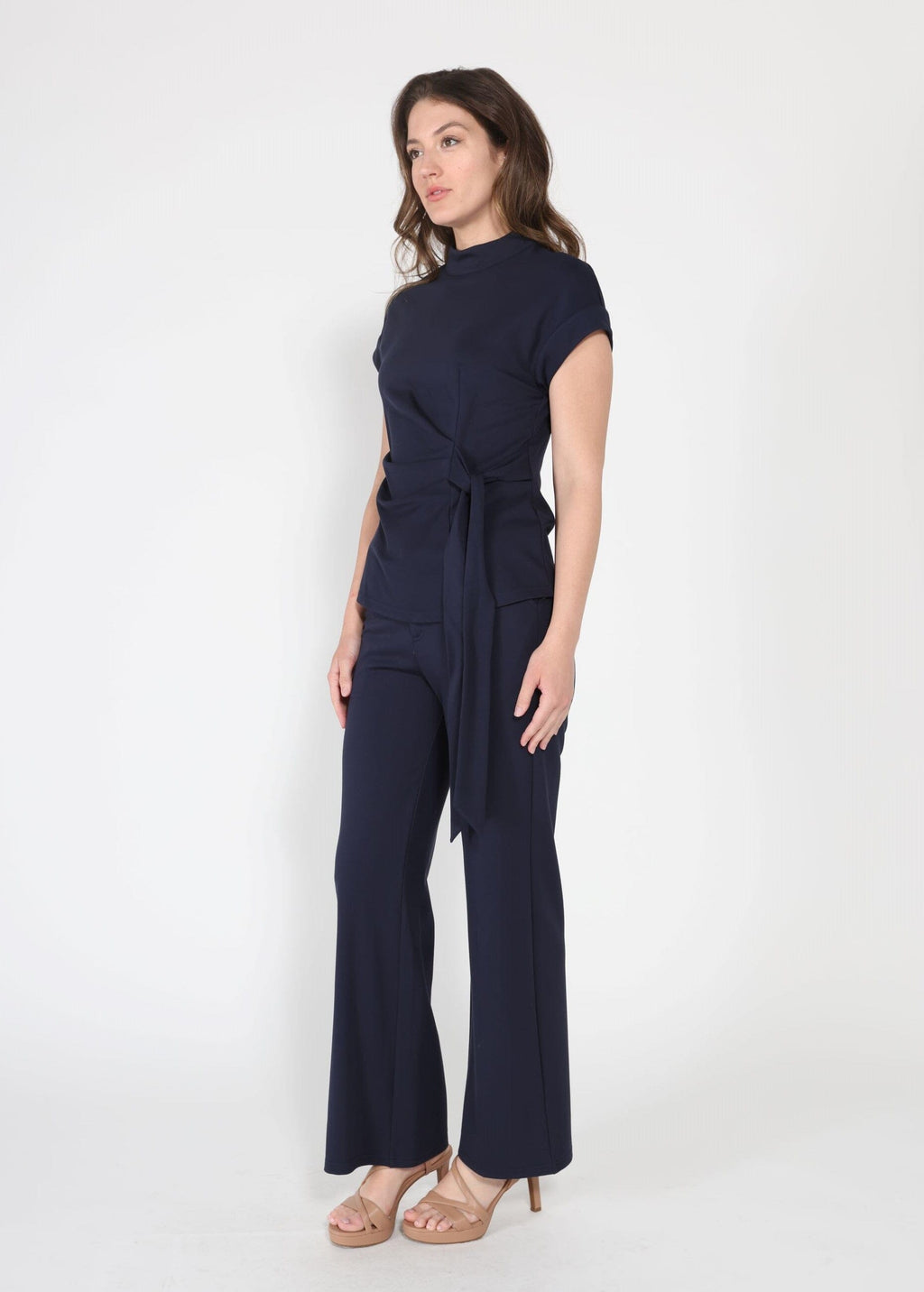 Straight leg casual pants