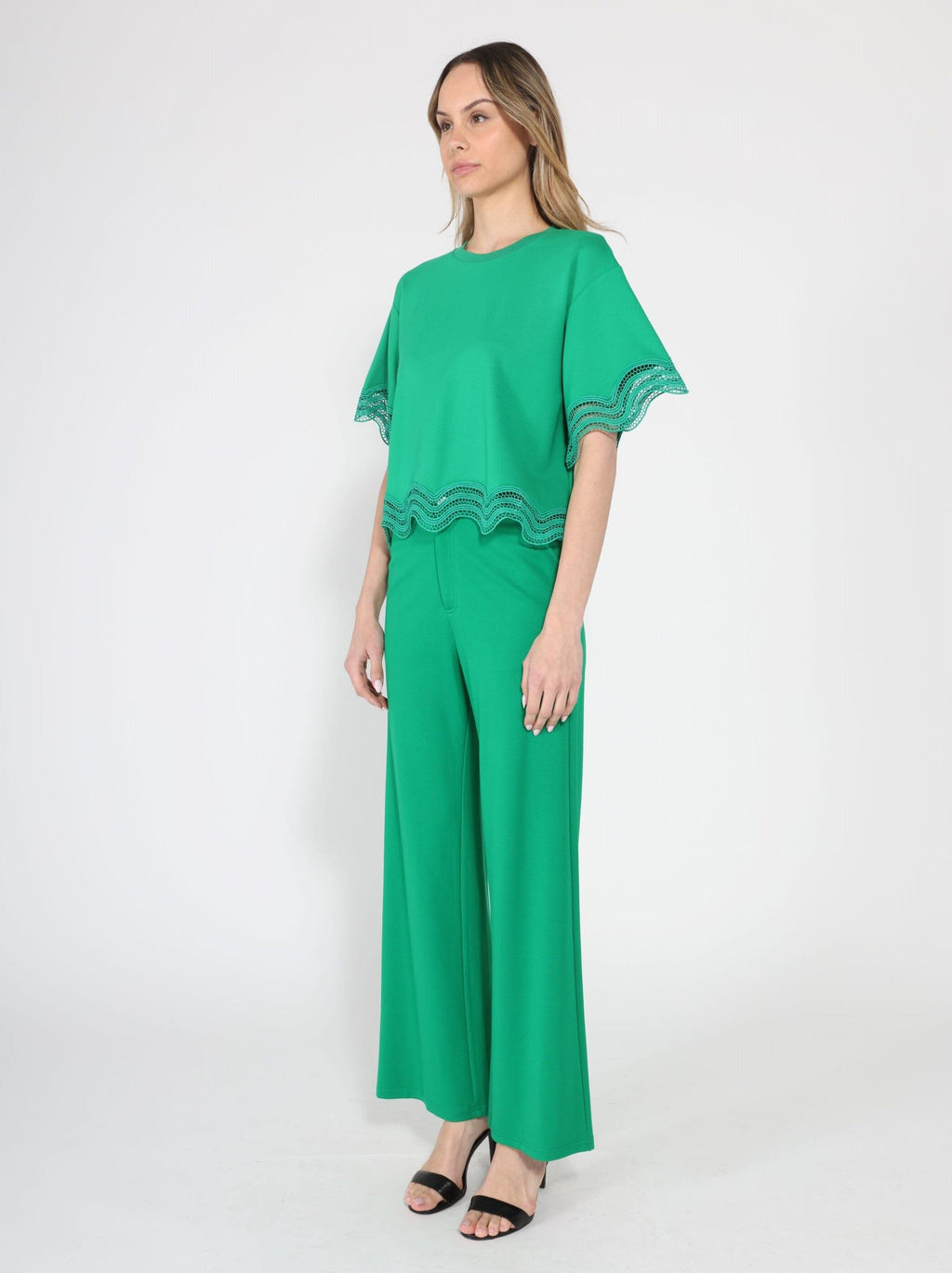Straight leg casual pants