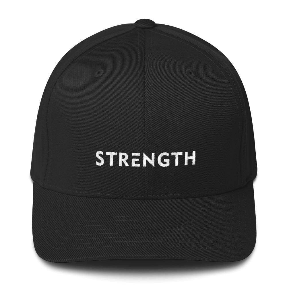 Strength Fitted Twill Baseball Hat