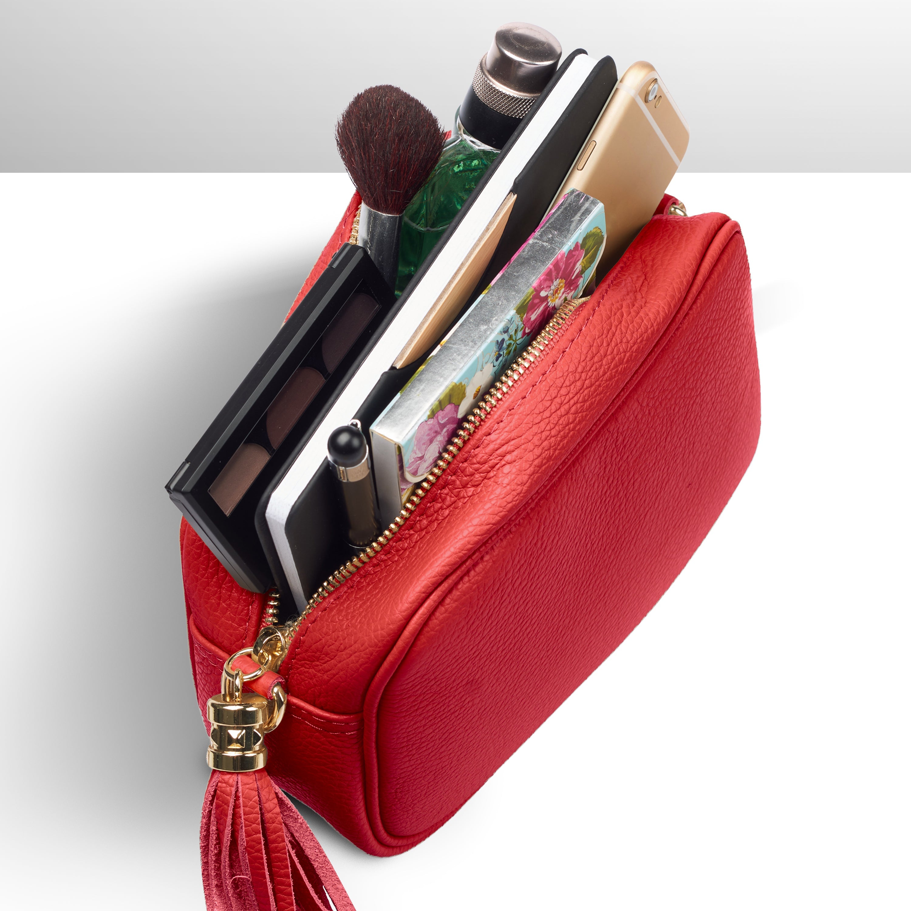 Italian Genuine Calf Leather Crossbody Bag 231302