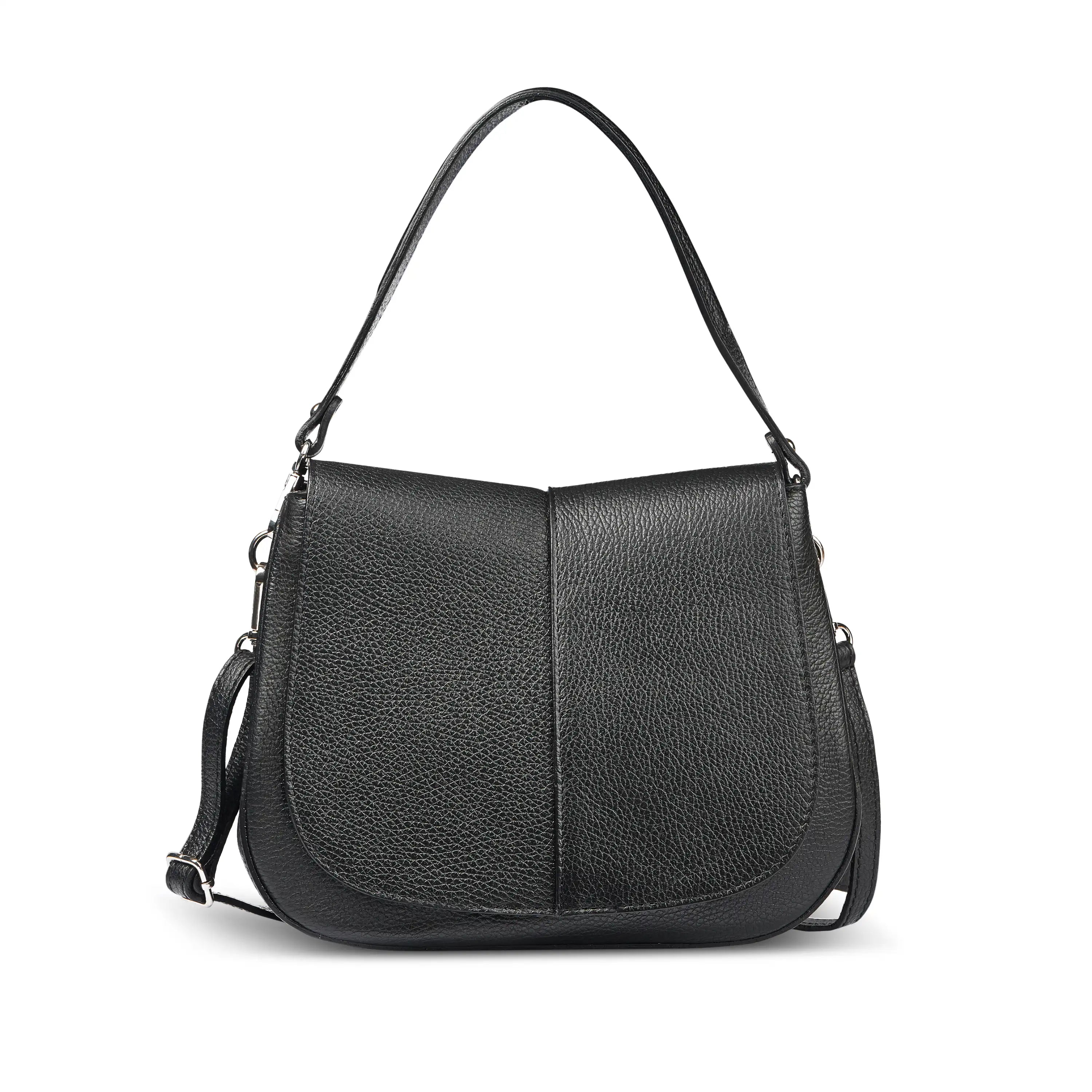 Italian Genuine Calf Leather Shoulder Bag 132610