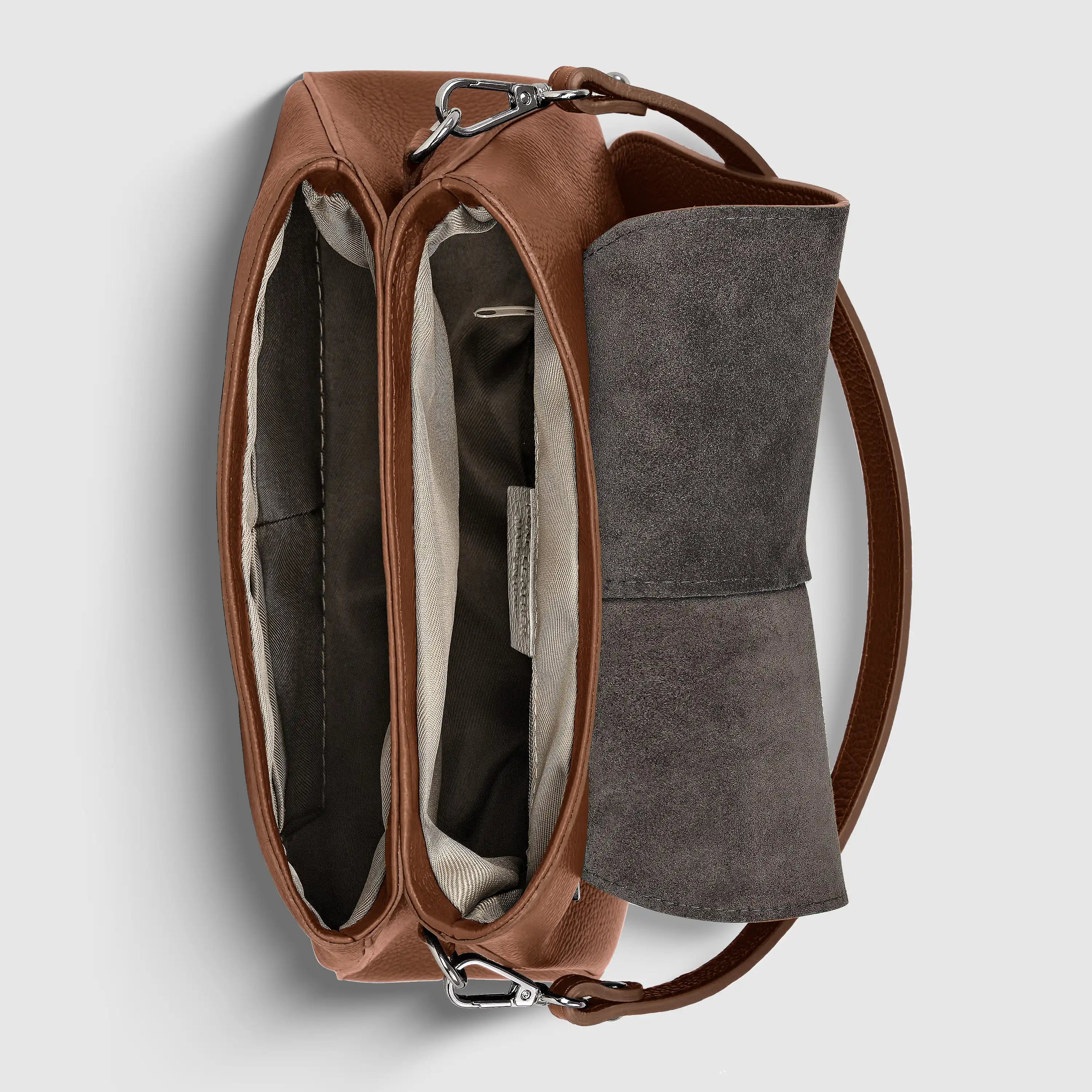 Italian Genuine Calf Leather Shoulder Bag 132610